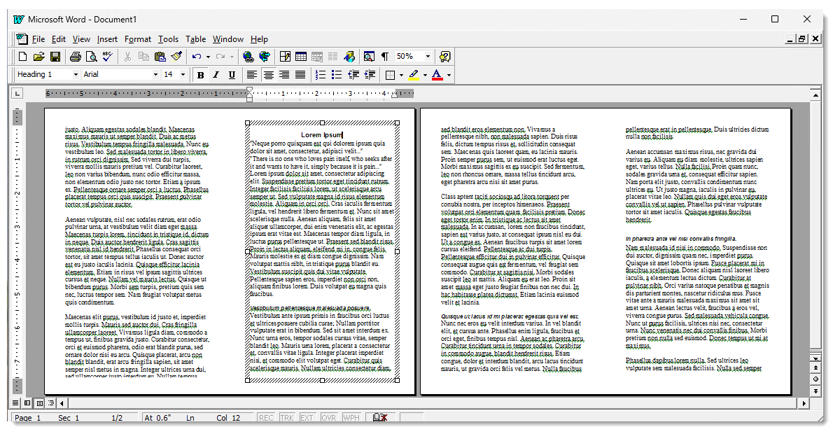 Microsoft Word Booklet Templates