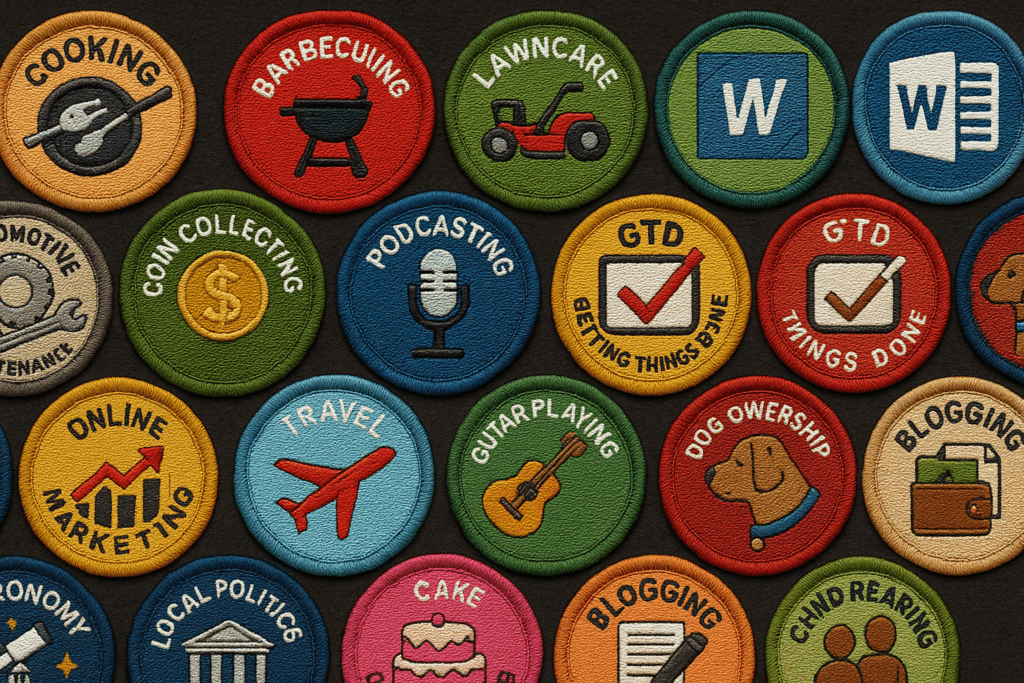 Adult Merit Badges – Revisiting a 20-Year Old Idea – RickySpears.NET